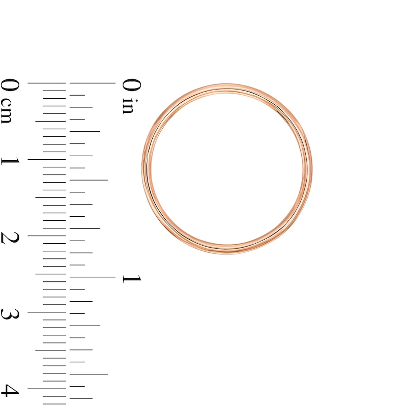 Main Image 3 of Moments of Love Medium Circle Charm in 10K Rose Gold