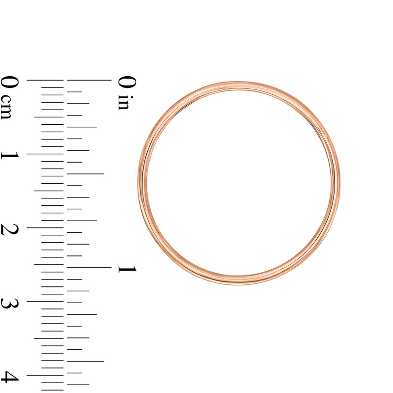 Main Image 3 of Moments of Love Large Circle Charm in 10K Rose Gold