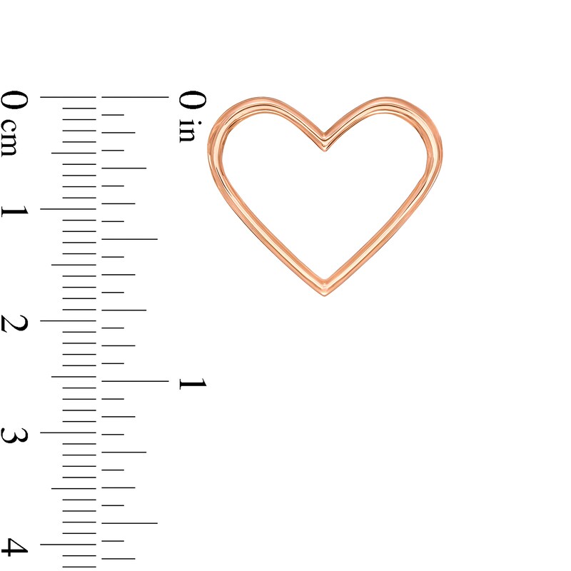 Main Image 3 of Moments of Love Small Heart Charm in 10K Rose Gold