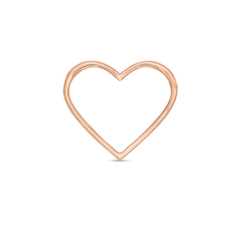 Moments of Love Medium Heart Charm in 10K Rose Gold