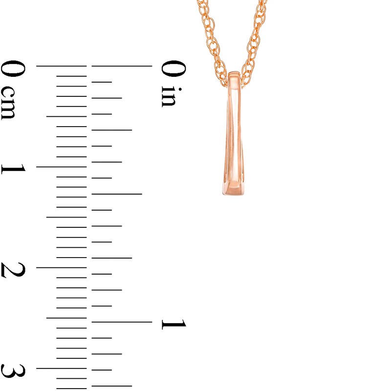 Moments of Love Bail in 10K Rose Gold