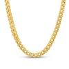 Men's 3.2mm Solid Franco Snake Chain Necklace in Stainless Steel with Yellow IP - 24"