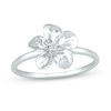 0.085 CT. T.W. Diamond Station Bracelet in Sterling Silver - 7.5"