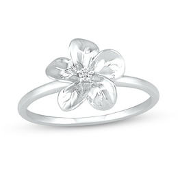 0.085 CT. T.W. Diamond Station Bracelet in Sterling Silver - 7.5"