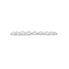 Thumbnail Image 4 of 0.16 CT. T.W. Diamond Station Stackable Wedding Band in 10K White Gold