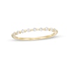 Thumbnail Image 0 of 0.16 CT. T.W. Diamond Station Stackable Wedding Band in 10K Gold
