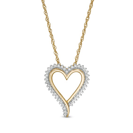 Sunburst Heart Necklace