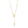 0.33 CT. T.W. Certified Lab-Created Journey Diamond "Y" Necklace in 14K Gold (F/SI2)