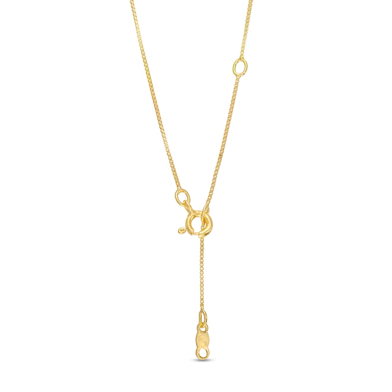 Main Image 3 of 0.33 CT. T.W. Certified Lab-Created Journey Diamond "Y" Necklace in 14K Gold (F/SI2)