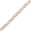 Thumbnail Image 1 of 4.95 CT. T.W. Certified Lab-Grown Diamond Tennis Bracelet in 14K Gold (F/SI2) - 7.25"