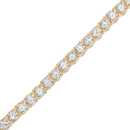 4.95 CT. T.W. Certified Lab-Created Diamond Tennis Bracelet in 14K Gold (F/SI2) - 7.25&quot;