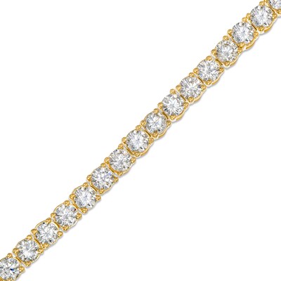 4.95 CT. T.W. Certified Lab-Created Diamond Tennis Bracelet in 14K Gold (F/SI2) - 7.25"