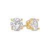 Thumbnail Image 0 of 1.00 CT. T.W. Certified Lab-Created Diamond Solitaire Stud Earrings in 14K Gold (F/SI2)