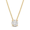 Thumbnail Image 0 of 0.50 CT. Certified Lab-Created Diamond Solitaire Pendant in 14K Gold (F/SI2)