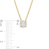 Thumbnail Image 3 of 0.50 CT. Certified Lab-Created Diamond Solitaire Pendant in 14K Gold (F/SI2)