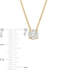 Thumbnail Image 4 of 0.50 CT. Certified Lab-Grown Diamond Solitaire Pendant in 14K Gold (F/SI2)