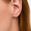 Thumbnail Image 2 of 0.50 CT. T.W. Certified Lab-Grown Diamond Solitaire Stud Earrings in 14K Gold (F/SI2)