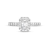 Thumbnail Image 3 of 1.23 CT. T.W. GIA-Graded Emerald-Cut Diamond Frame Engagement Ring in 14K White Gold