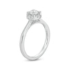 Thumbnail Image 3 of 0.62 CT. T.W. Certified Lab-Grown Diamond Frame Engagement Ring in 14K White Gold (F/SI2)