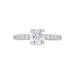 1.45 CT. T.W. GIA-Graded Diamond Engagement Ring in 14K White Gold