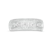 Thumbnail Image 3 of 1.00 CT. T.W. Princess-Cut Diamond Row Wedding Band in 14K White Gold