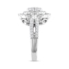 Thumbnail Image 1 of 1.23 CT. T.W. Diamond Double Cushion-Shaped Frame Twist Shank Engagement Ring in 14K White Gold