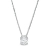 Thumbnail Image 0 of 0.50 CT. Certified Lab-Created Diamond Solitaire Pendant in 14K White Gold (F/SI2)