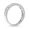 Thumbnail Image 3 of 1.00 CT. T.W. Princess-Cut Diamond Ten Stone Anniversary Band in 14K White Gold
