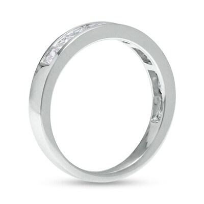 CT. T.W. Princess-Cut Diamond Ten Stone Anniversary Band in 14K White Gold