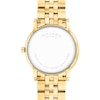 Thumbnail Image 3 of Men's Movado Museum® Classic 0.04 CT. T.W. Diamond Gold-Tone PVD Watch with Black Dial (Model: 0607625)