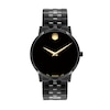 Thumbnail Image 0 of Men's Movado Museum® Classic Black PVD Watch with Black Dial (Model: 0607626)