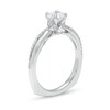 Thumbnail Image 3 of Kleinfeld® 1.00 CT. T.W. Diamond Twist Shank Engagement Ring in 14K White Gold (I/I1)