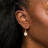 Thumbnail Image 2 of Freshwater Cultured Pearl Drop Earrings in 10K Gold