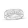 Thumbnail Image 1 of 0.29 CT. T.W. Diamond Seven Stone Wedding Band in 10K White Gold