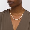 Thumbnail Image 2 of 5.0-5.5mm Freshwater Cultured Pearl Line Necklace in 10K Gold