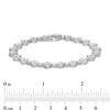 Thumbnail Image 3 of 4.00 CT. T.W. Multi-Diamond Squares Bracelet in 10K White Gold