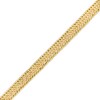 Thumbnail Image 1 of 9.0mm Double Row Curb Chain Bracelet in 10K Gold – 7.5"
