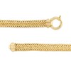Thumbnail Image 3 of 9.0mm Double Row Curb Chain Bracelet in 10K Gold – 7.5"