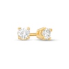 Thumbnail Image 1 of 0.20 CT. T.W. Diamond Solitaire Stud Earrings in 10K Gold (J/I3)