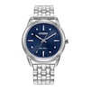 Thumbnail Image 0 of Ladies' Citizen Eco-Drive® Dress Classic Watch with Blue Dial (Model: FE7090-55L)