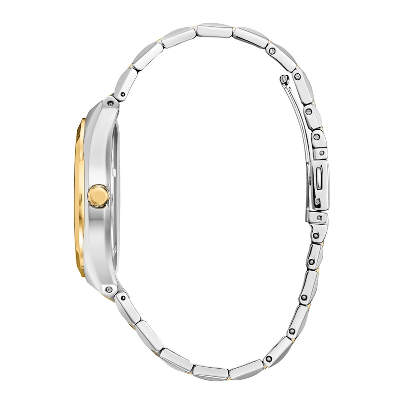 Main Image 2 of Men's Citizen Eco-Drive® Corso Two-Tone Watch with White Dial (Model: BM7334-58B)