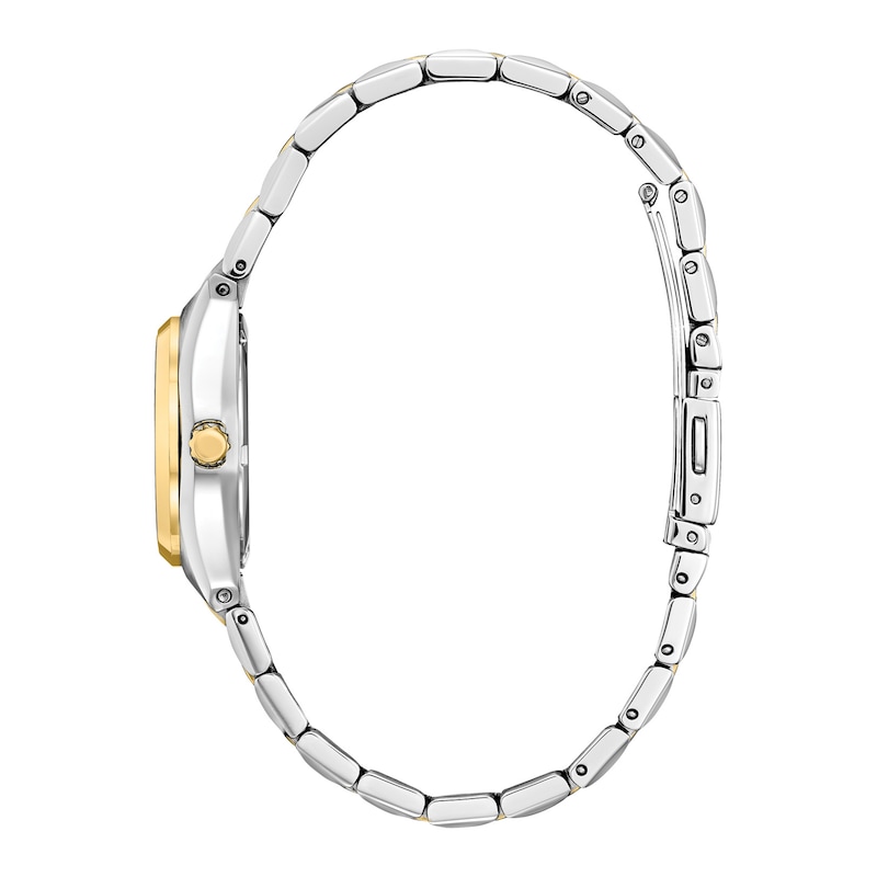 Main Image 2 of Ladies' Citizen Eco-Drive® Corso Two-Tone Watch with Silver-Tone Dial (Model: EW2299-50A)
