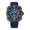 Thumbnail Image 1 of Men's Citizen Eco-Drive® Promaster Diver Gunmetal Grey Super Titanium™ Strap Watch with Blue Dial (Model: BN0227-09L)