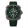 Thumbnail Image 0 of Men's Citizen Eco-Drive® Promaster Diver Gunmetal Grey Super Titanium™ Strap Watch with Green Dial (Model: BN0228-06W)
