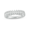 Thumbnail Image 0 of 0.45 CT. T.W. Diamond Triple Row Anniversary Band in 10K White Gold