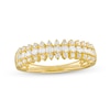 Thumbnail Image 1 of 0.45 CT. T.W. Diamond Triple Row Anniversary Band in 10K Gold