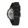 Thumbnail Image 3 of Men's Bulova Maquina Black IP Chronograph Black Silicone Strap Watch with Black Dial (Model: 98B381)