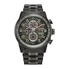 Thumbnail Image 0 of Men's Citizen Eco-Drive® Promaster Nighthawk Black IP Chronograph Watch with Green Camouflage Dial (Model CA0805-53X)