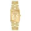 Thumbnail Image 1 of Ladies' Bulova Futuro Diamond Accent Gold-Tone Watch with Rectangular Gold-Tone Dial (Model: 97P140)