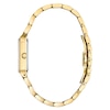 Thumbnail Image 2 of Ladies' Bulova Futuro Diamond Accent Gold-Tone Watch with Rectangular Gold-Tone Dial (Model: 97P140)